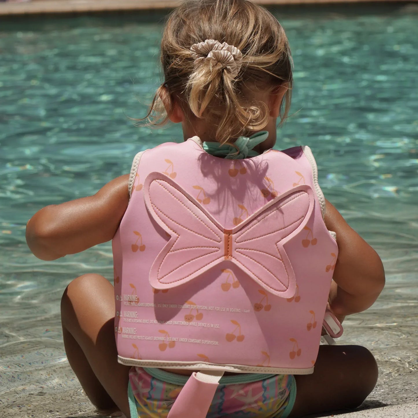 Cotton Candy Cherry Kids Swim Vest
