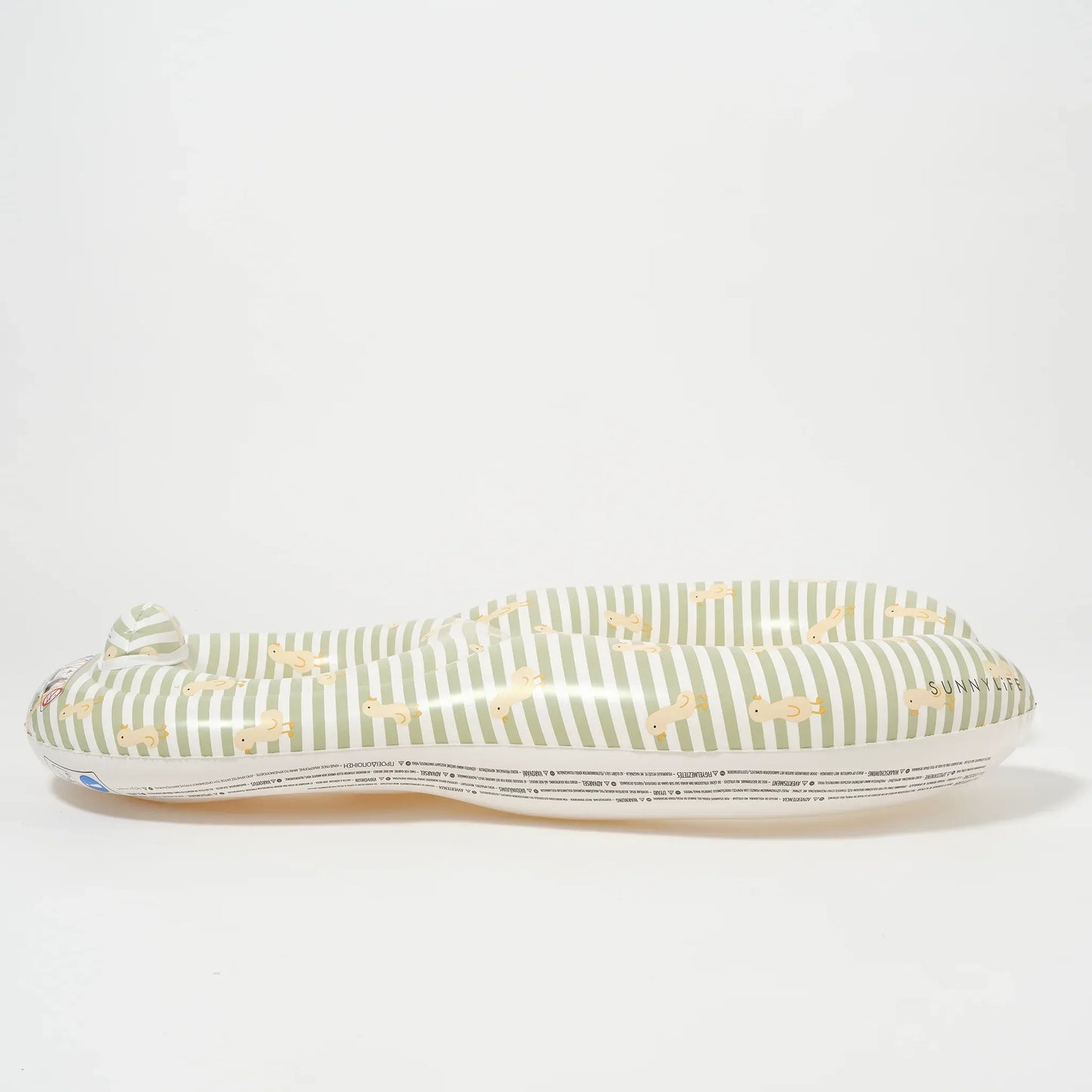 Duck Sage Stripe Float Together Baby Seat