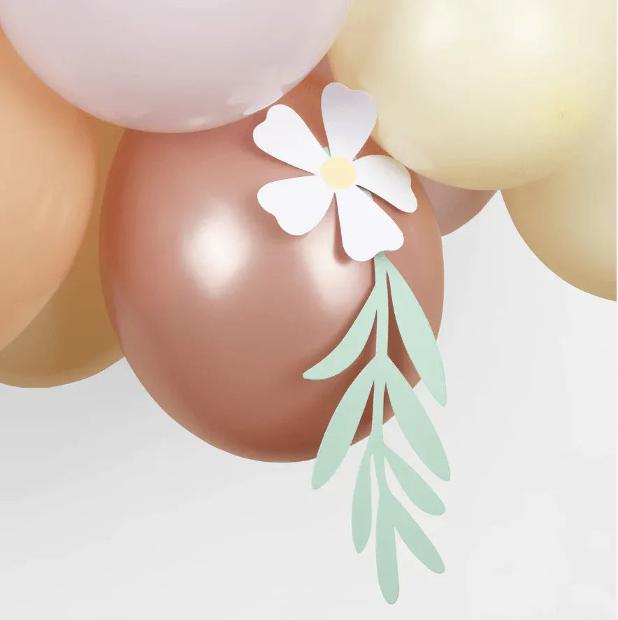 Pastel Daisy Balloon Garland (x 51 balloons)