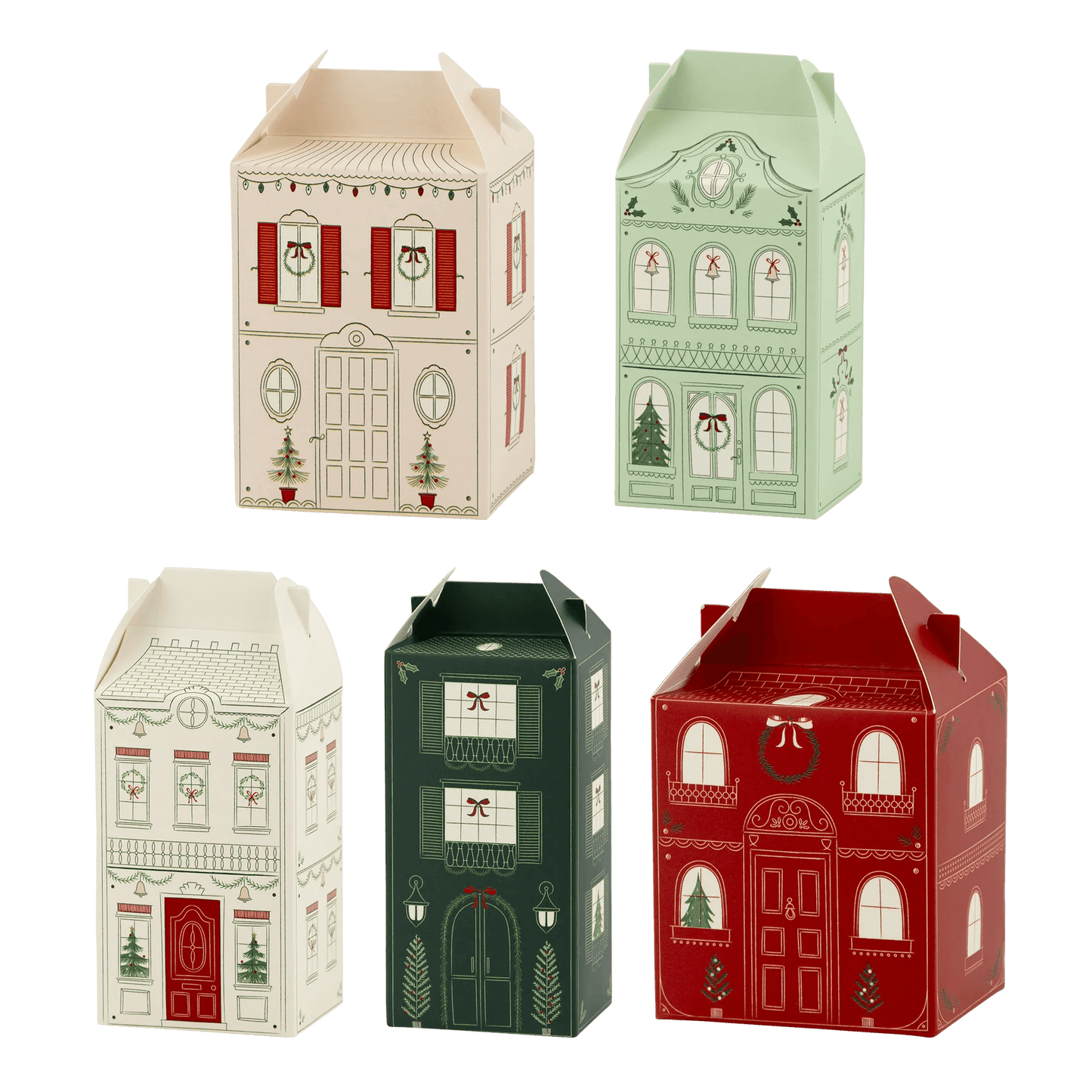 Christmas Village Treat Boxes