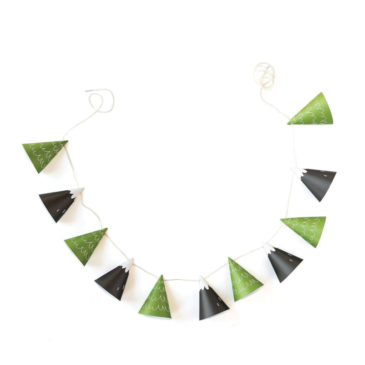 My Minds Eye Adventure Mountain and Tree Cone Banner - partyalacarte.co.in