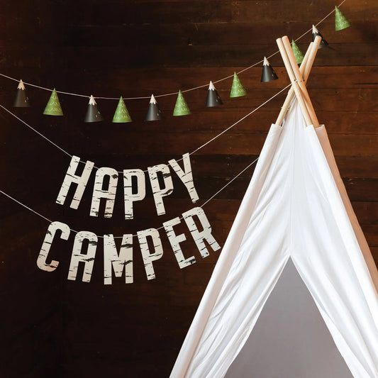 My Minds Eye Adventure Mountain and Tree Cone Banner - partyalacarte.co.in
