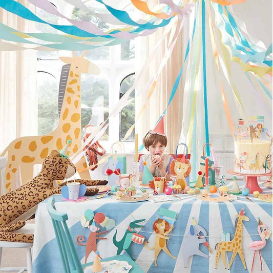Meri Meri Animal Parade Party Bags (x 8) - partyalacarte.co.in