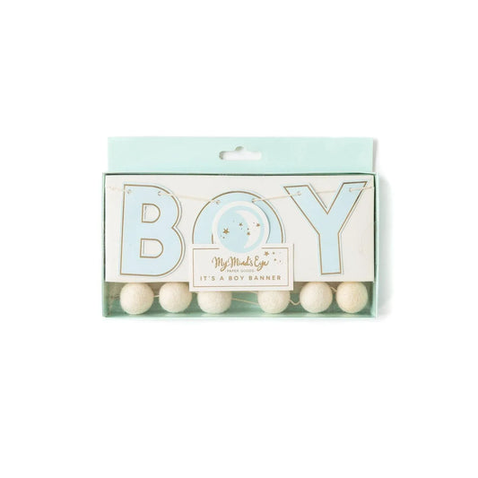 My Minds Eye Baby Blue Banner - partyalacarte.co.in