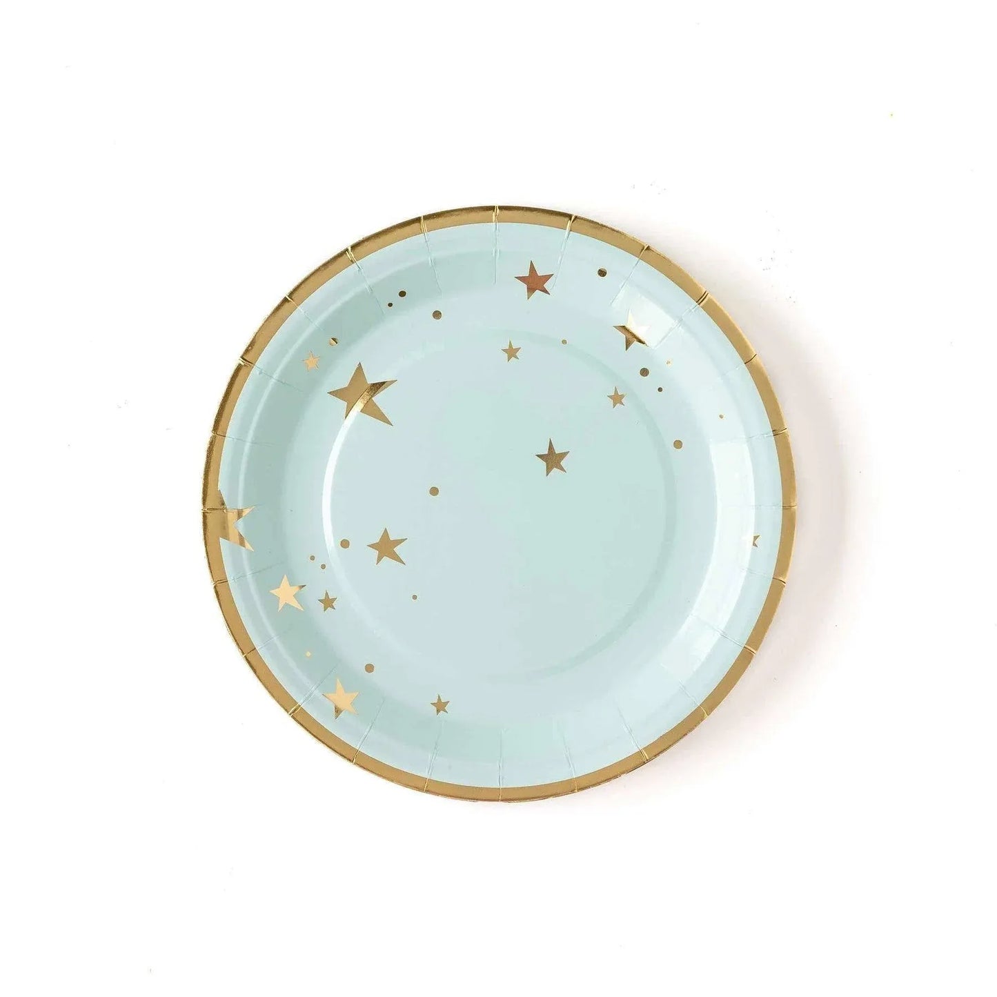 My Minds Eye BabyBlue Star Plates (x 8 ) - partyalacarte.co.in