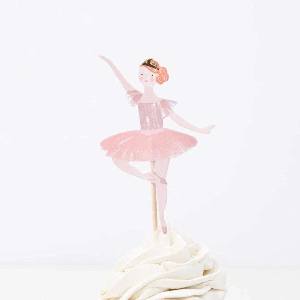 Meri Meri Ballerina Cupcake Kit (x 24 toppers) - partyalacarte.co.in