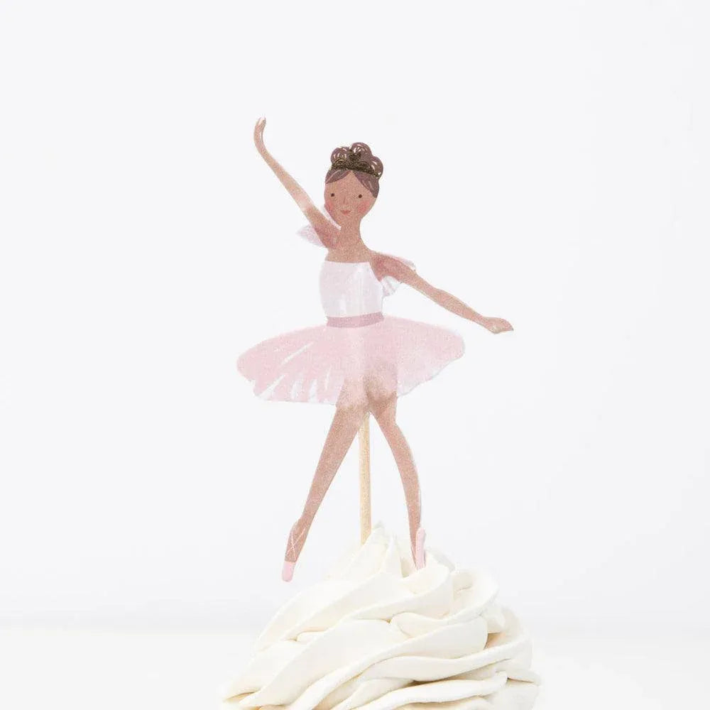 Meri Meri Ballerina Cupcake Kit (x 24 toppers) - partyalacarte.co.in