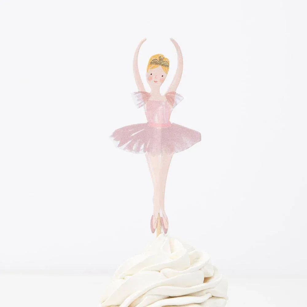 Meri Meri Ballerina Cupcake Kit (x 24 toppers) - partyalacarte.co.in
