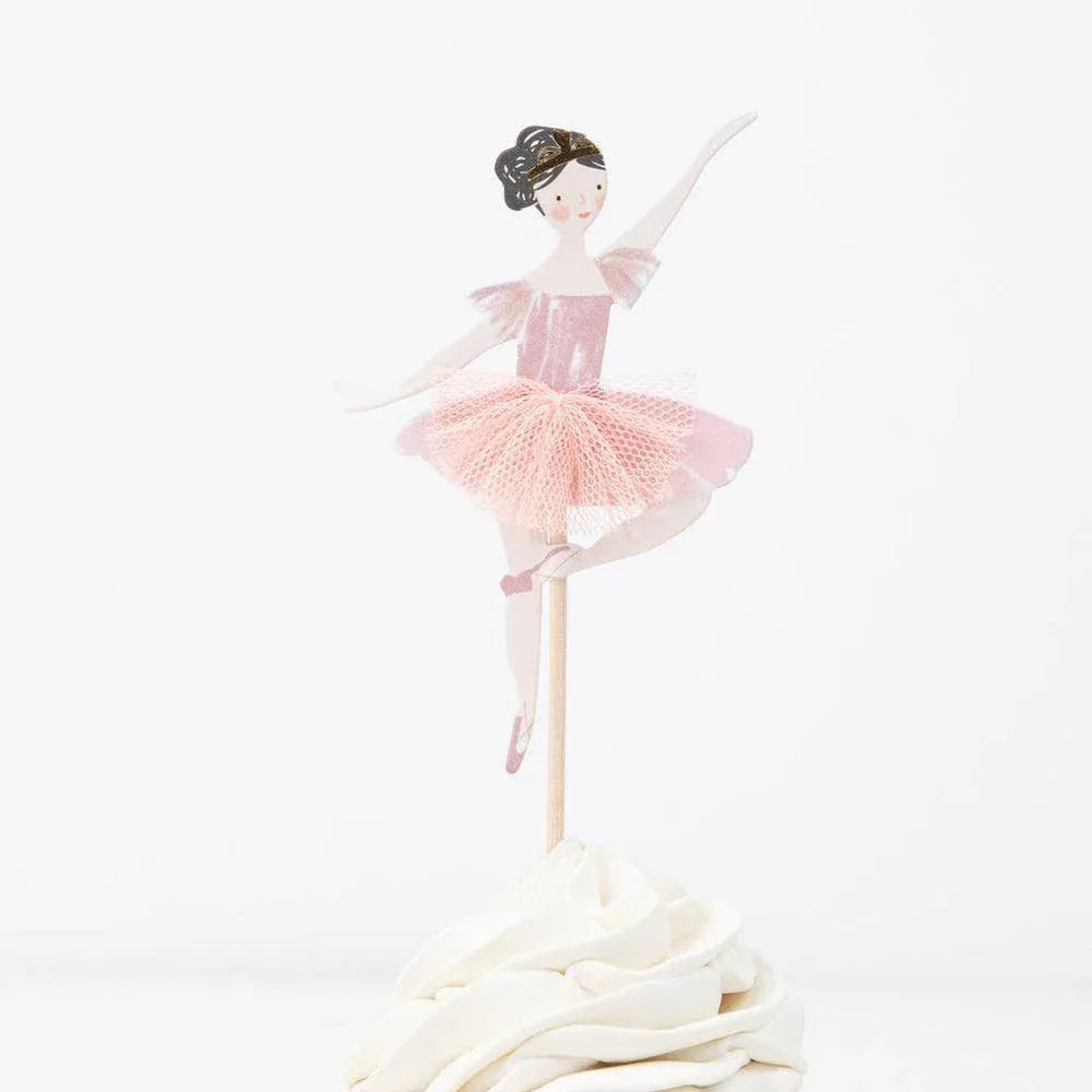 Meri Meri Ballerina Cupcake Kit (x 24 toppers) - partyalacarte.co.in