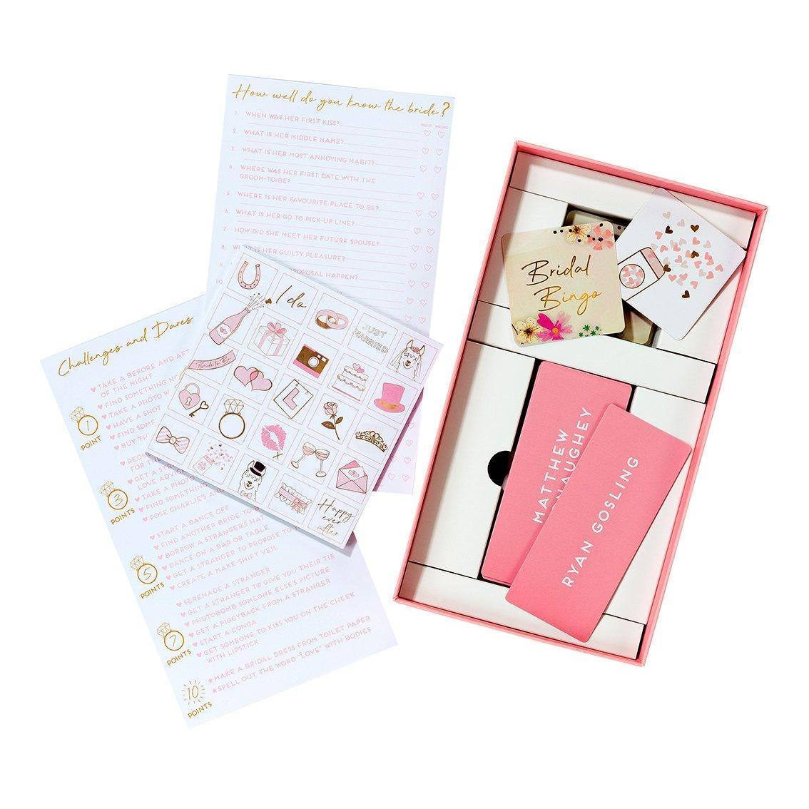 Talking Table Blossom Bride Bridal Shower Games Collection - partyalacarte.co.in