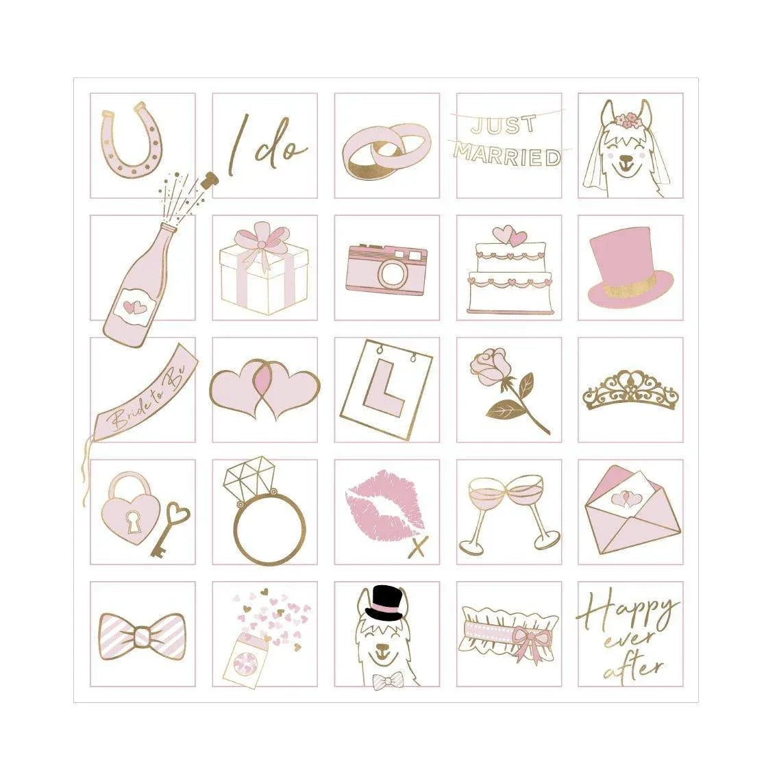 Talking Table Blossom Bride Bridal Shower Games Collection - partyalacarte.co.in