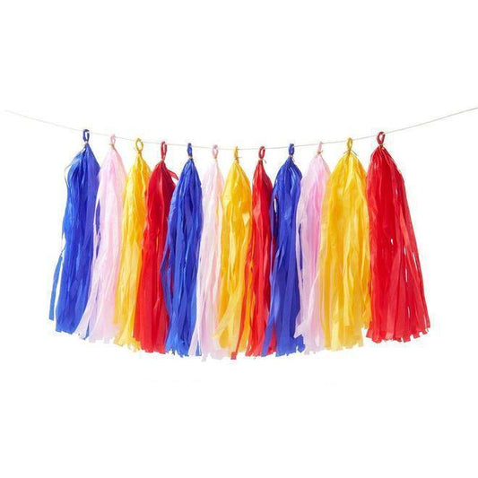 Meri Meri Bright Tassel Garland - partyalacarte.co.in
