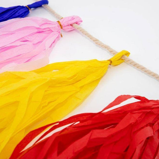 Meri Meri Bright Tassel Garland - partyalacarte.co.in
