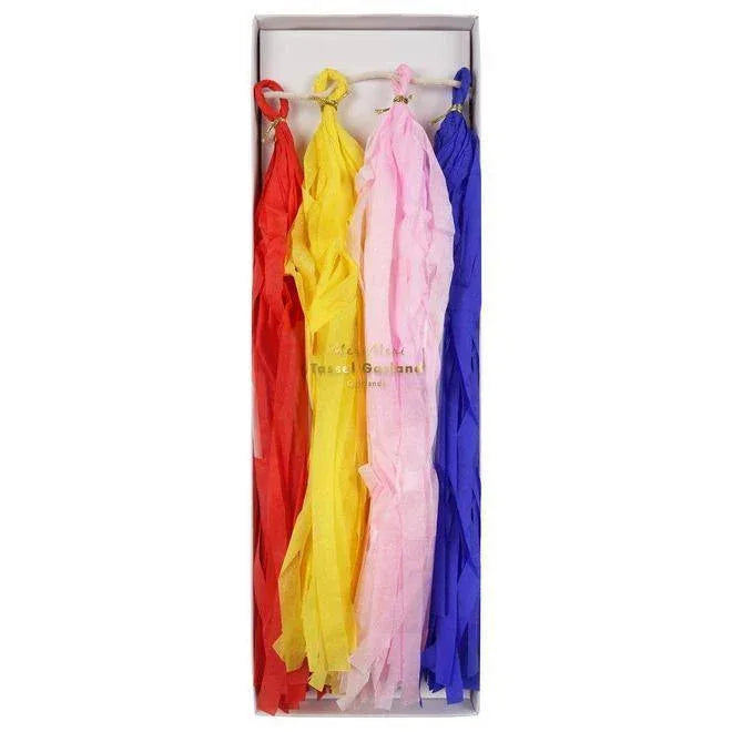 Meri Meri Bright Tassel Garland - partyalacarte.co.in