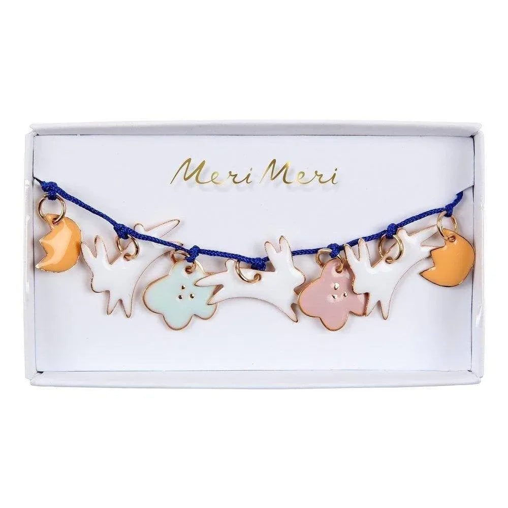 Meri Meri Bunny Enamel Bracelet - partyalacarte.co.in