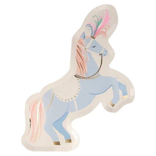 Meri Meri Circus Stallion Plates (set of 8) - partyalacarte.co.in