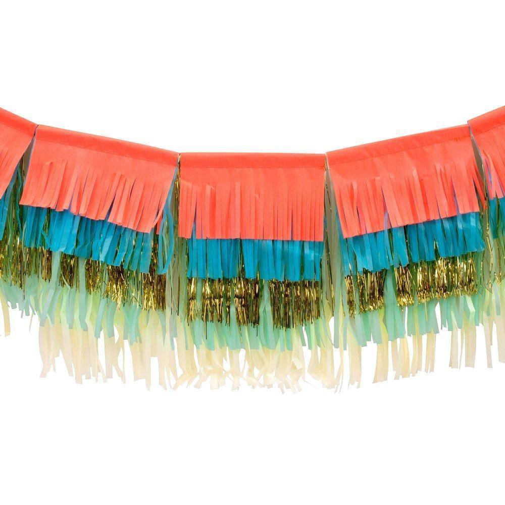 Meri Meri Colorful Fringe Large Garland - partyalacarte.co.in