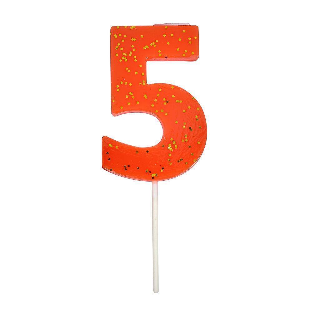 Meri Meri Coloured Number Candle - partyalacarte.co.in