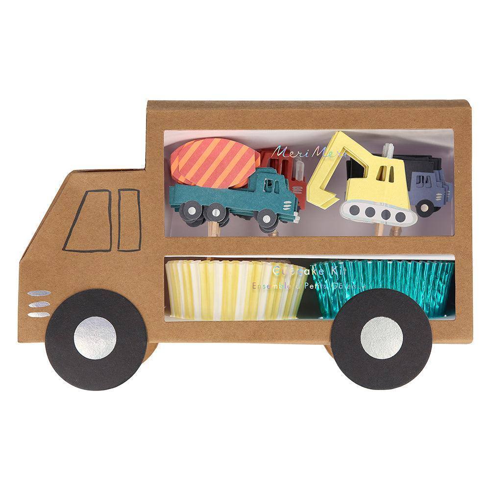 partyalacarte.in Construction Cupcake Kit (set of 24 toppers) - partyalacarte.co.in