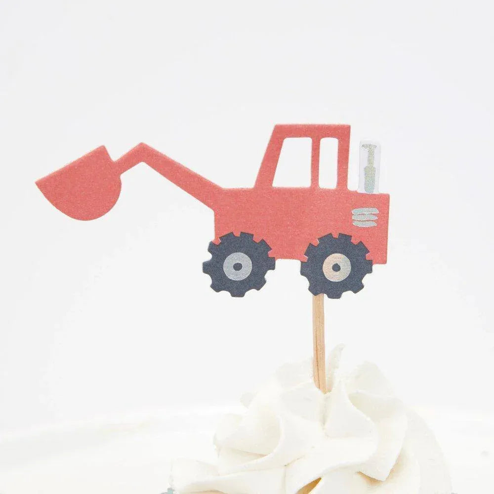 partyalacarte.in Construction Cupcake Kit (set of 24 toppers) - partyalacarte.co.in