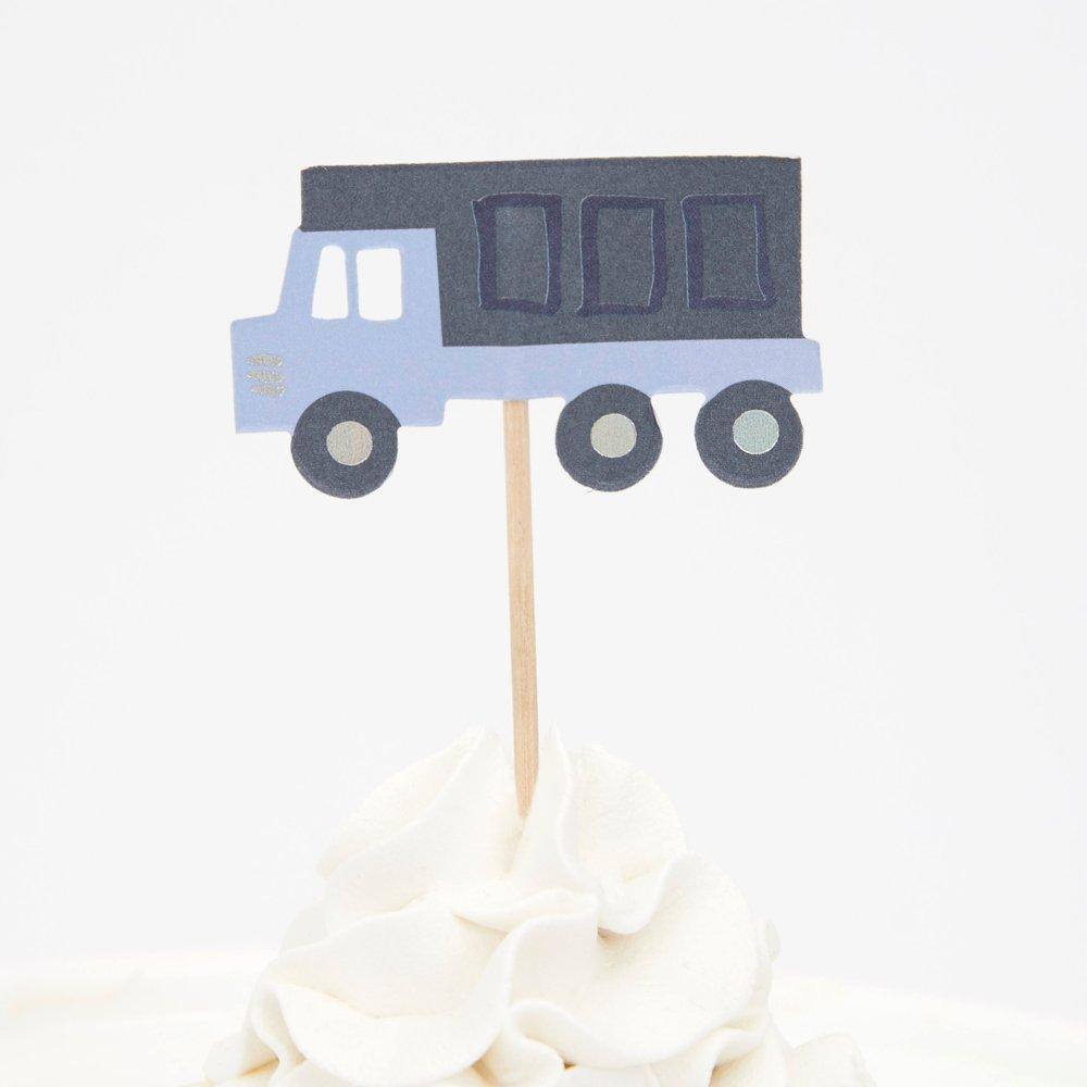 partyalacarte.in Construction Cupcake Kit (set of 24 toppers) - partyalacarte.co.in