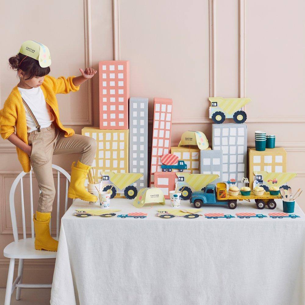 partyalacarte.in Construction Cupcake Kit (set of 24 toppers) - partyalacarte.co.in