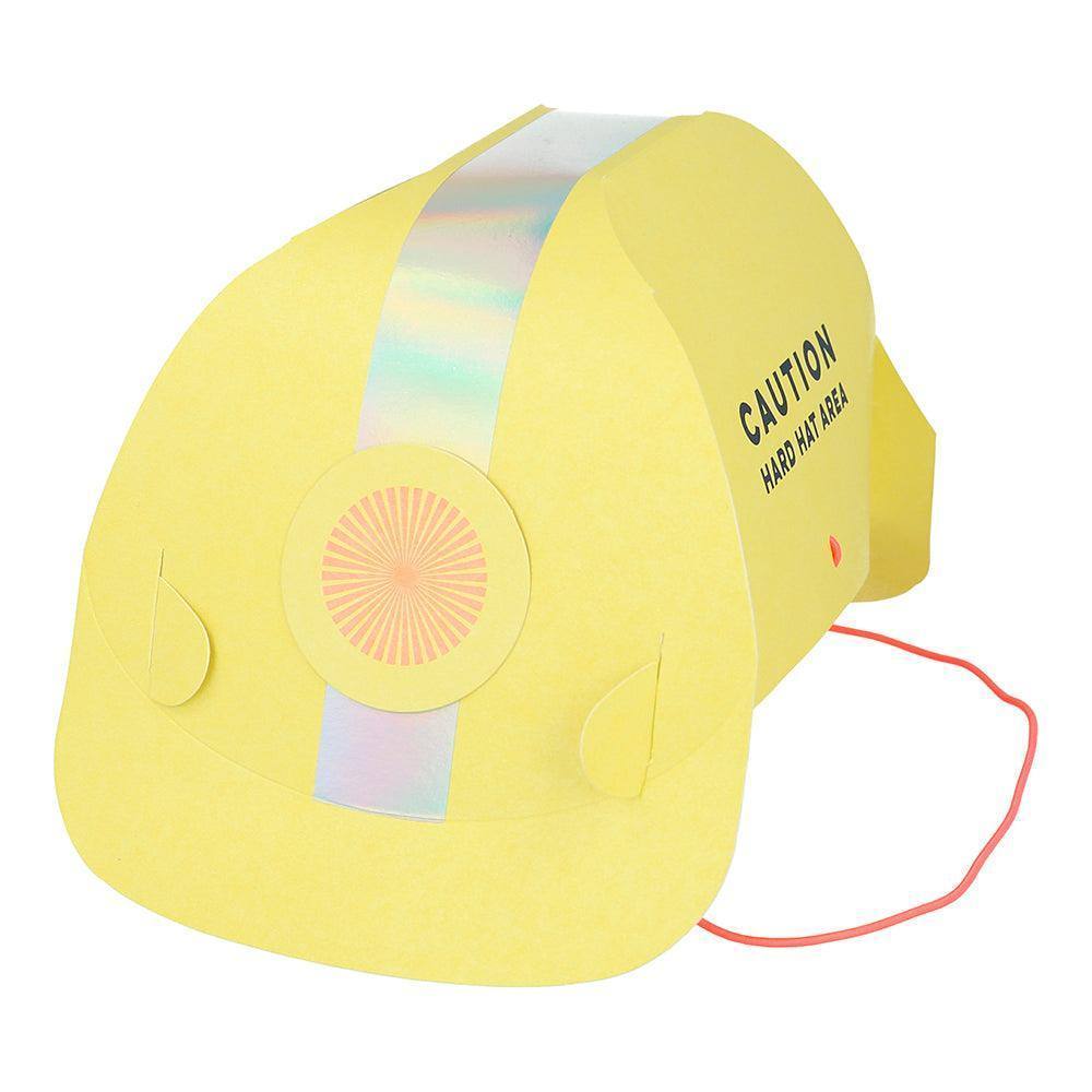 Meri Meri Construction Party Hat (set of 8) - partyalacarte.co.in