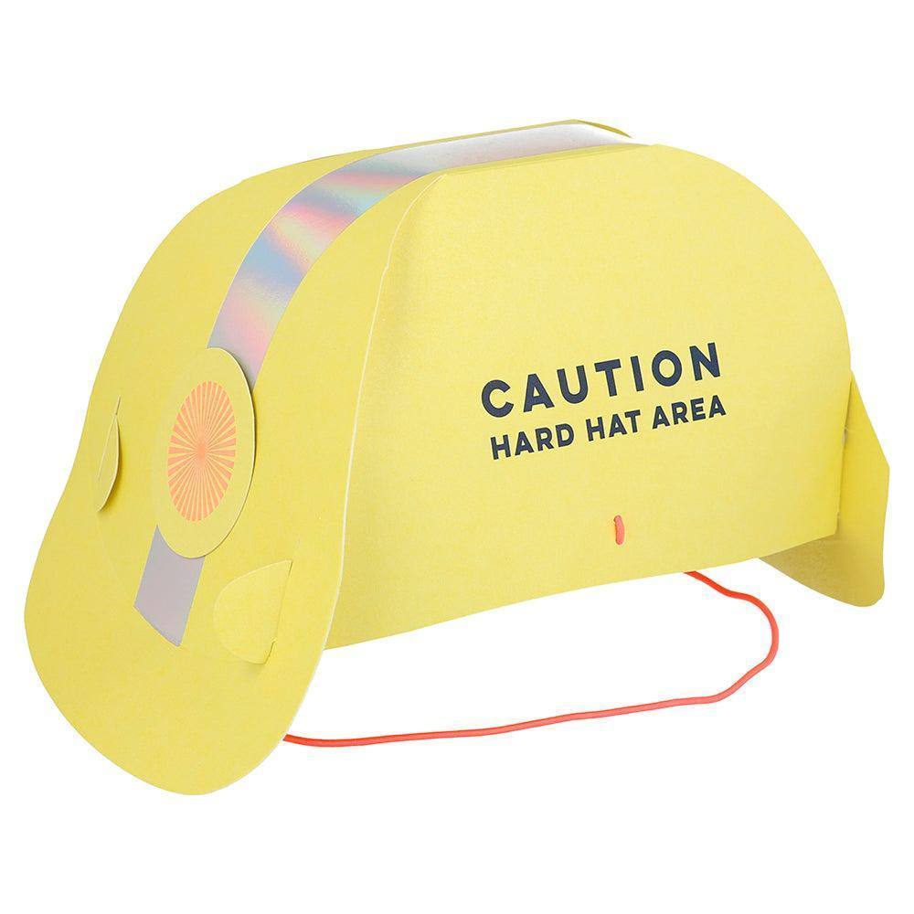Meri Meri Construction Party Hat (set of 8) - partyalacarte.co.in