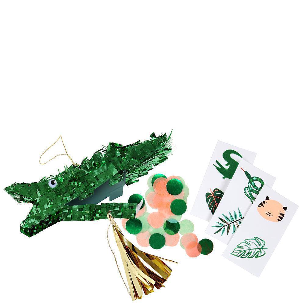 Meri Meri Crocodile Piñata Favours (set of 3) - partyalacarte.co.in
