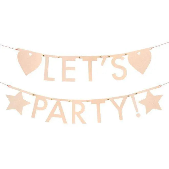 Meri Meri Crystal Glitter Letter Garland Kit - partyalacarte.co.in