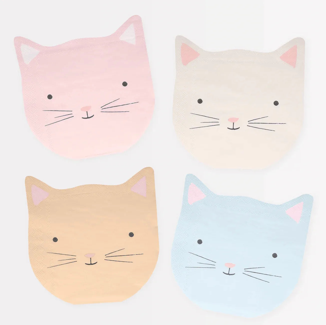 Meri Meri Cute Kitten Napkins (x 16) - partyalacarte.co.in