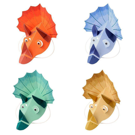 Meri Meri Dinosaur Kingdom Party Hats (set of 8) - partyalacarte.co.in