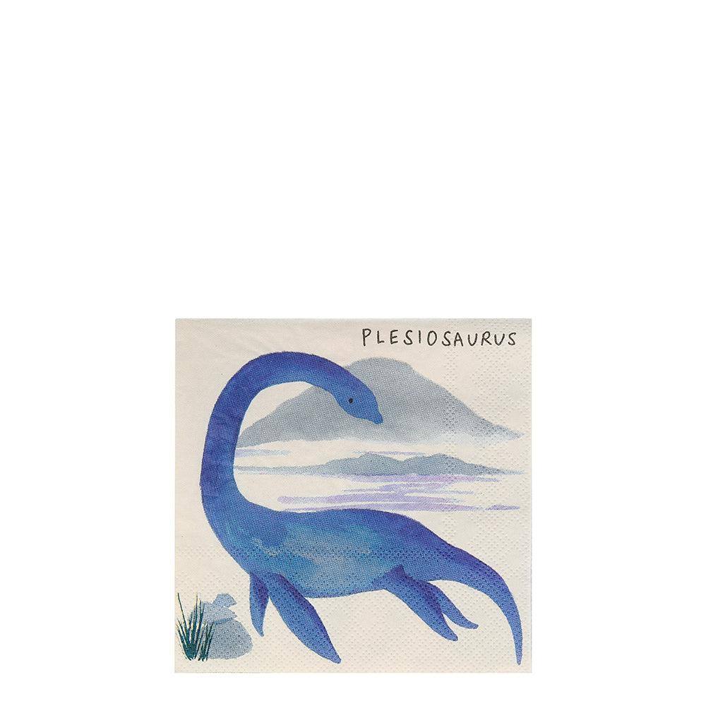Meri Meri Dinosaur Kingdom Small Napkins (set of 16) - partyalacarte.co.in