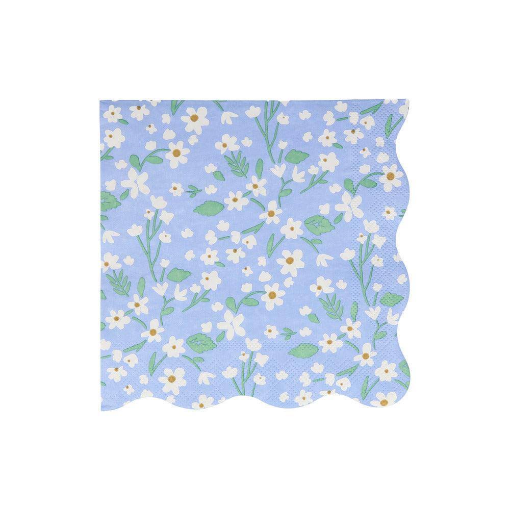 Meri Meri Ditsy Floral Large Napkins (set of 20) - partyalacarte.co.in