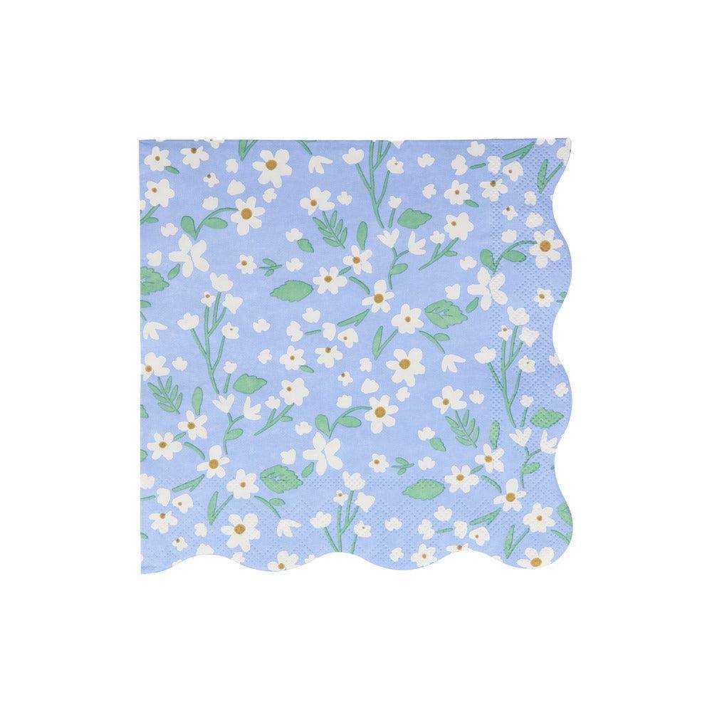 Meri Meri Ditsy Floral Large Napkins (set of 20) - partyalacarte.co.in