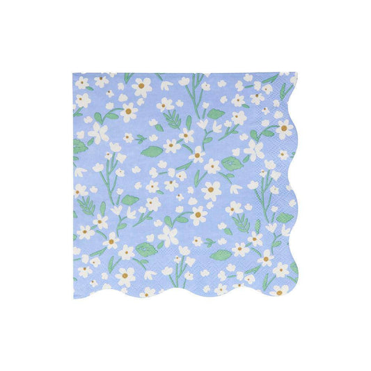 Meri Meri Ditsy Floral Large Napkins (set of 20) - partyalacarte.co.in