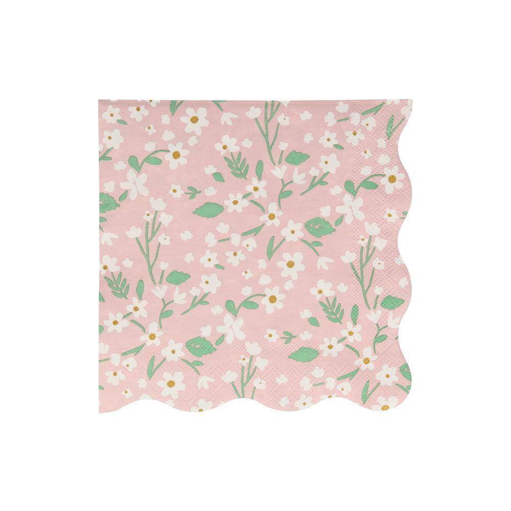 Meri Meri Ditsy Floral Large Napkins (set of 20) - partyalacarte.co.in