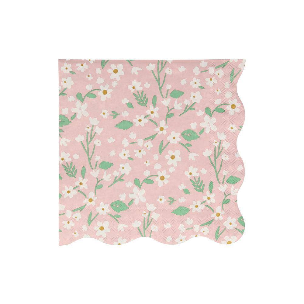 Meri Meri Ditsy Floral Large Napkins (set of 20) - partyalacarte.co.in