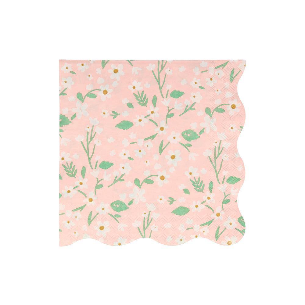 Meri Meri Ditsy Floral Large Napkins (set of 20) - partyalacarte.co.in