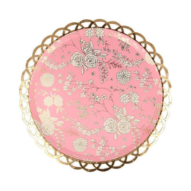 Meri Meri English Garden Lace Side Plates (set of 8) - partyalacarte.co.in