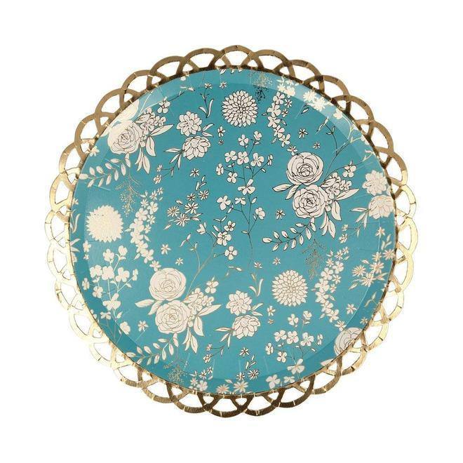 Meri Meri English Garden Lace Side Plates (set of 8) - partyalacarte.co.in