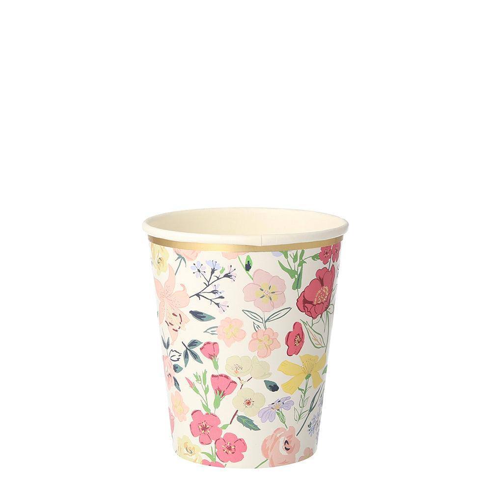 Meri Meri English Garden Party Cups (set of 8) - partyalacarte.co.in