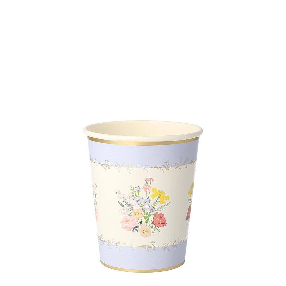 Meri Meri English Garden Party Cups (set of 8) - partyalacarte.co.in