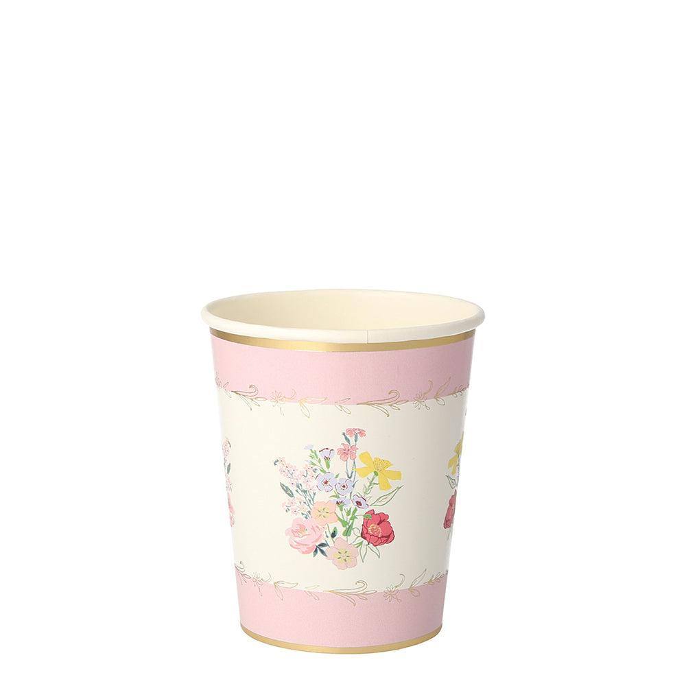 Meri Meri English Garden Party Cups (set of 8) - partyalacarte.co.in