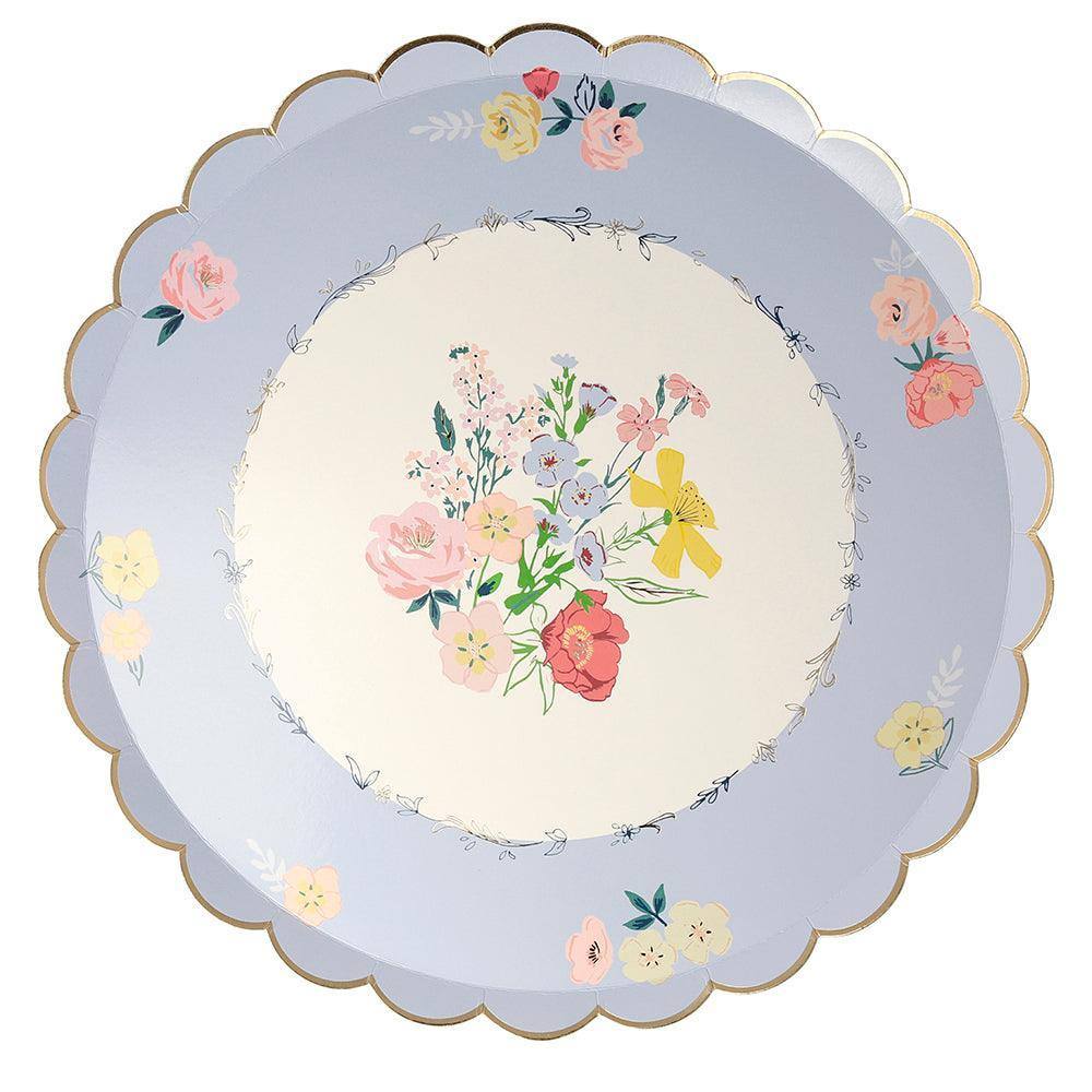 Meri Meri English Garden Plates (set of 8) - partyalacarte.co.in