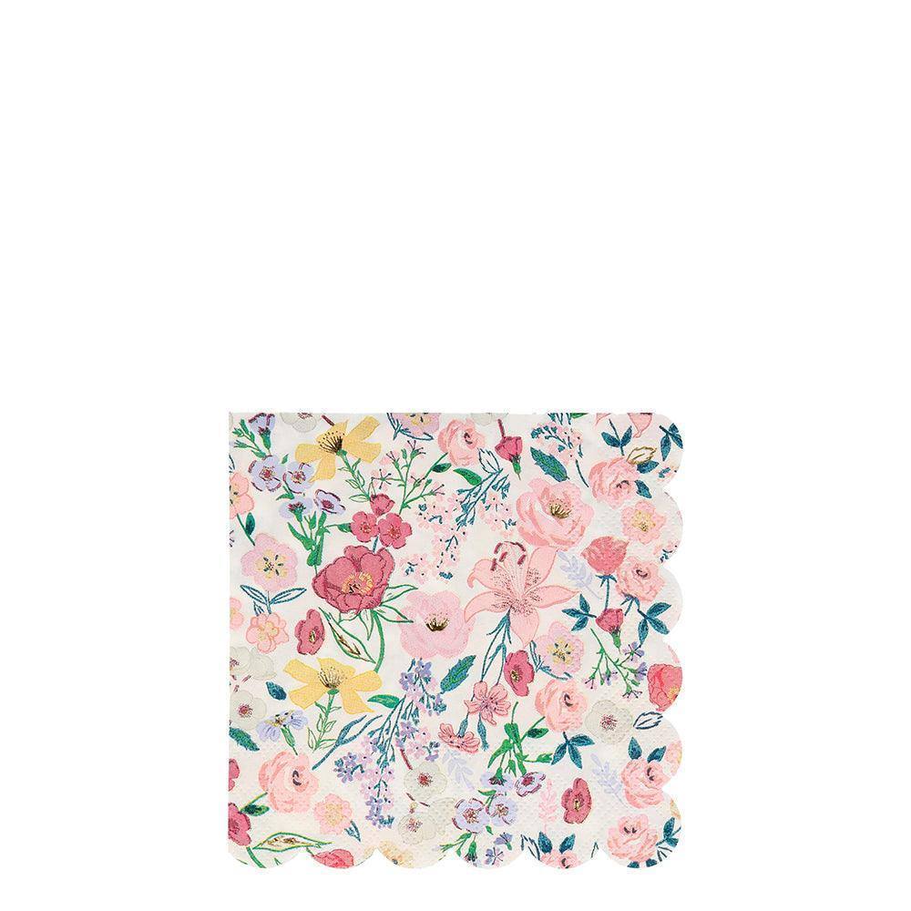 Meri Meri English Garden Small Napkins (set of 16) - partyalacarte.co.in