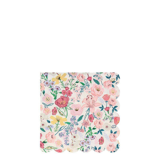 Meri Meri English Garden Small Napkins (set of 16) - partyalacarte.co.in