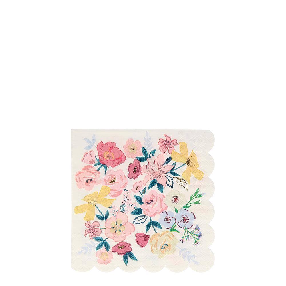 Meri Meri English Garden Small Napkins (set of 16) - partyalacarte.co.in
