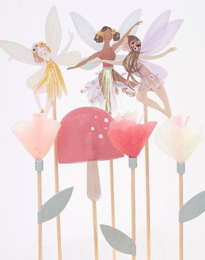 Meri Meri Fairy Cake Toppers (set of 7) - partyalacarte.co.in