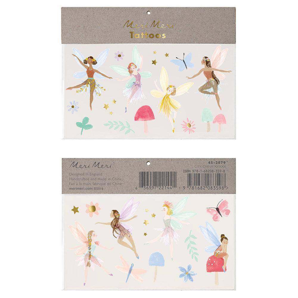 Meri Meri Fairy Large Tattoos (set of 2 sheets) - partyalacarte.co.in